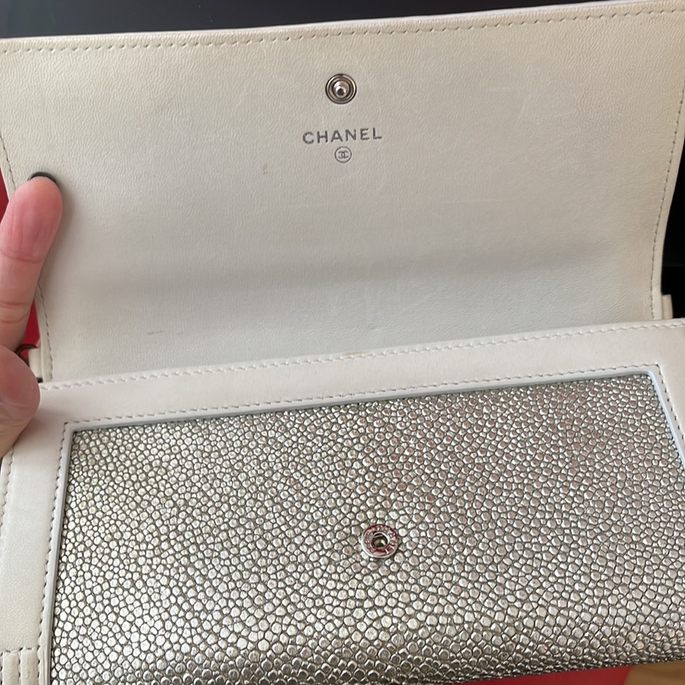 Chanel galuchat stingray woc (wallet on chain) - Picture 5 of 6